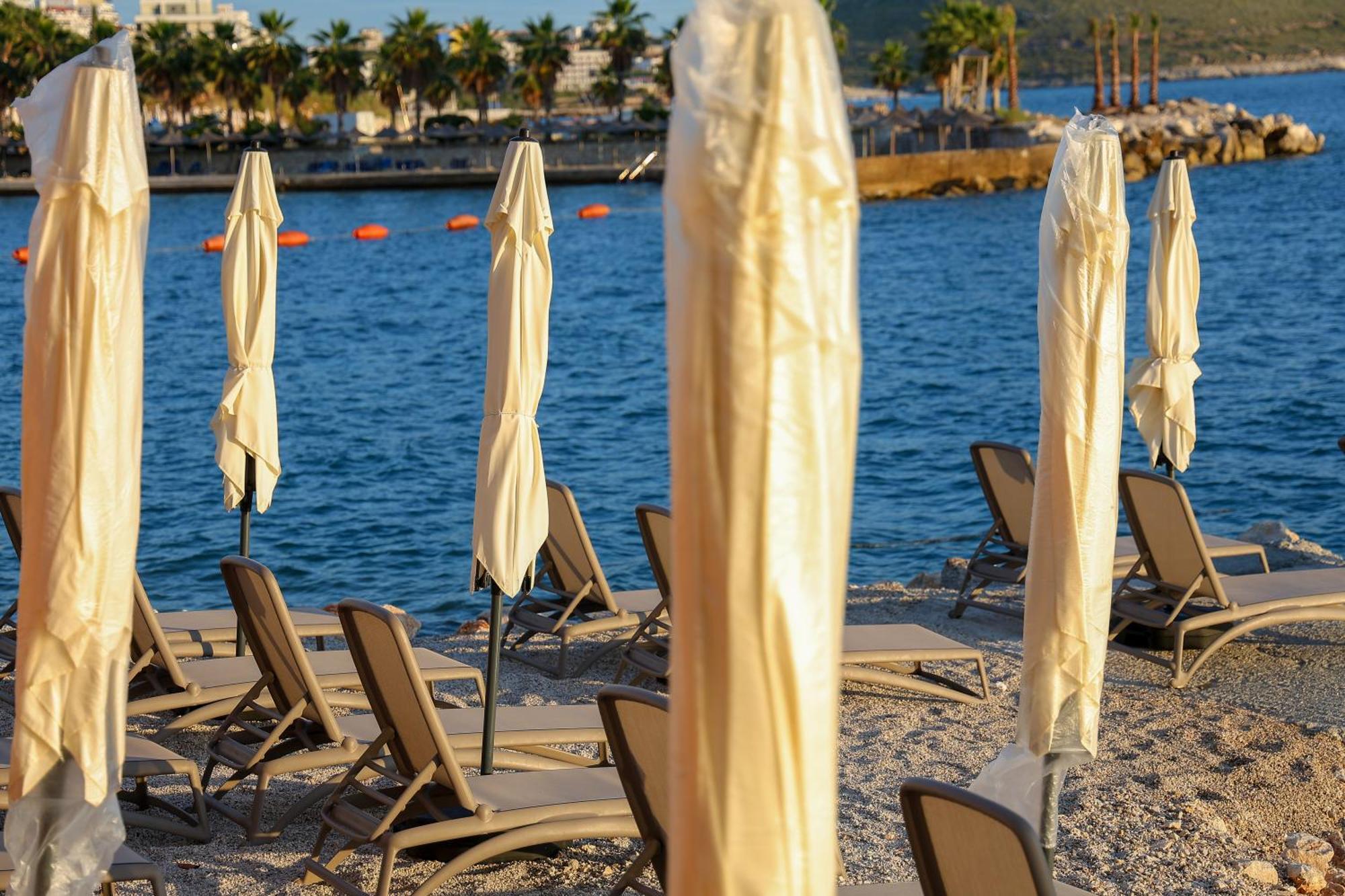 Joelle Premium Hotel Sarandë Exterior foto